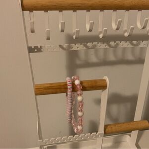 Pink, White, And Blue Cotton Candy Bracelet Bundle